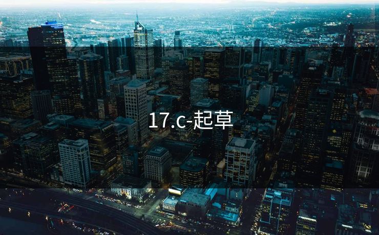 17.c-起草